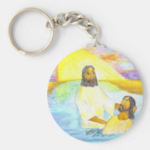 Jesus' Baptism Keychains