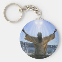 Jesus Baptism Keychains