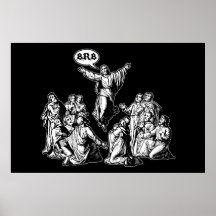 Jesus BRB lol Poster