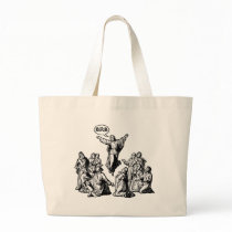 Jesus BRB lol shirt Canvas Bag
