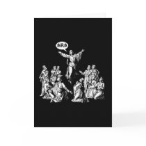 Jesus BRB lol shirt Cards