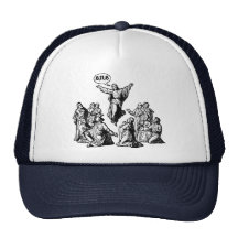 Jesus BRB lol shirt Mesh Hats