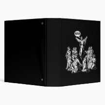 Jesus BRB lol Vinyl Binders