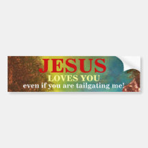 JESUS bumper Sticker