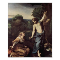 Jesus by the Tomb with Mary Photo