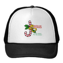 Jesus Candy Cane Legend Baseball Hat