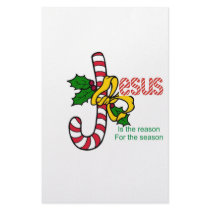 Jesus Candy Cane Customized Stationery
