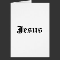 Jesus cards