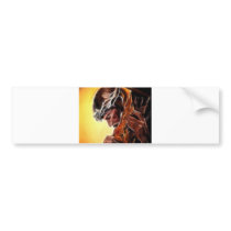 Jesus Carrying The Cross Bumper Sticker