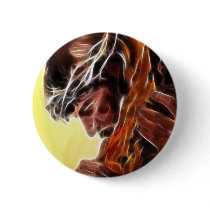 Jesus Carrying The Cross Buttons