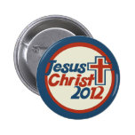 Jesus Christ 2012 Pinback Button
