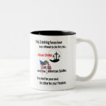 Jesus Christ and the American Soldier Coffee Mug