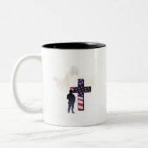 Jesus Christ and the American Soldier mugs
