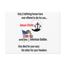 Jesus Christ and the American Soldier
