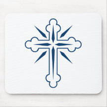 Jesus Christ Cross Mousepad