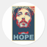Jesus Christ Hope Stickers