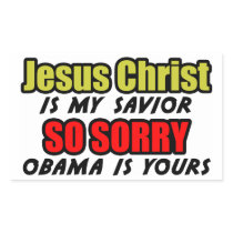 Jesus Christ Is My Saviour: So Sorry Obama Is Your