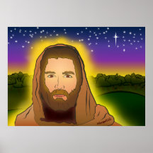 Jesus Christ on Resurrection Morning Poster
