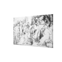 Jésus-Christ parmi les médecins Impression Sur Toile