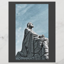 Jesus Christ Praying Christian Flyer