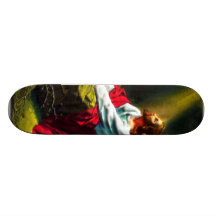 Jesus Christ Praying in the Garden of Gethsemane Skate Board Deck