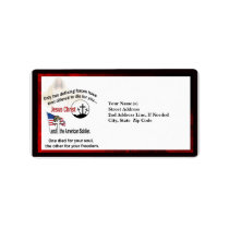 Jesus Christ & the American Soldier Custom Address labels
