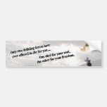 Jesus Christ & the American Soldier New Design #2 Bumper Stickers