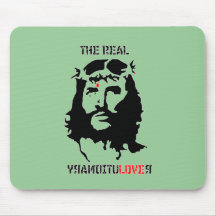 Jesus Christ - The Real Revolutionary Mousepad