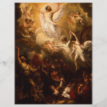 Jesus Christ the Resurrection Flyer Design
