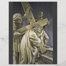 Jesus Christ with Cross Flyer