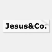Jesus&Co. Bumper Sticker