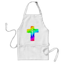 JESUS CROSS APRON