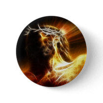 Jesus Crucifixion 1 Button
