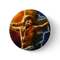 Jesus Crucifixion 2 Button