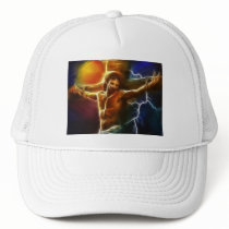 Jesus Crucifixion 2 Mesh Hats
