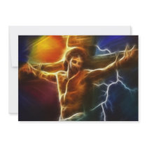 Jesus Crucifixion 2 Invitation