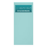JESUS Don't Leave Earth Without Him Rack Card Design