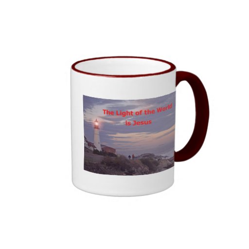 Jésus est la lumière du monde ! tasse à café