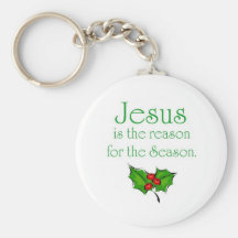 Jésus est la raison de la saison porte-clefs