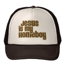 Jésus est mon homeboy casquettes de camionneur