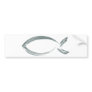 Jesus fish bumper stickers