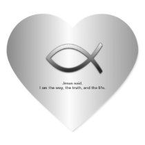 Jesus Fish Christian Ichthys Custom Scripture