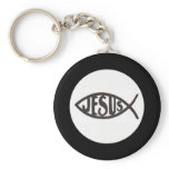 Jesus Fish Keychain