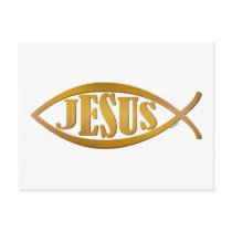 Jesus fish symbol christian gift