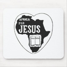 Jesus for Africa Mouse Pad