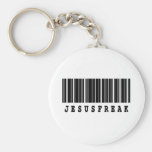 jesus freak barcode design keychains