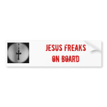 Jesus Freak Bumper Sticker