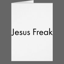 Jesus Freak cards