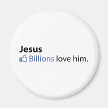 Jesus Fridge Magnet