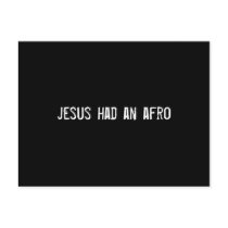 jesus had an afro